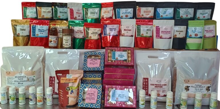 High-quality and health-promoting products made by tribal women