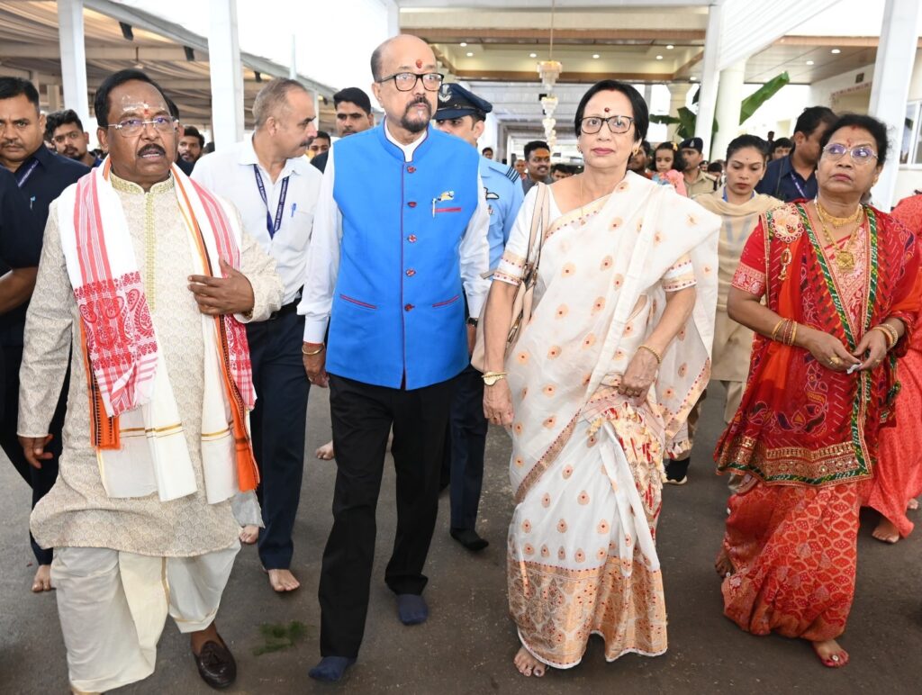 governor with first lady