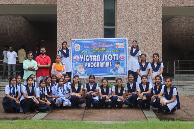 IIT Bhilai Hosts Jawahar Navodaya Vidyalaya Students for National Space Day Event