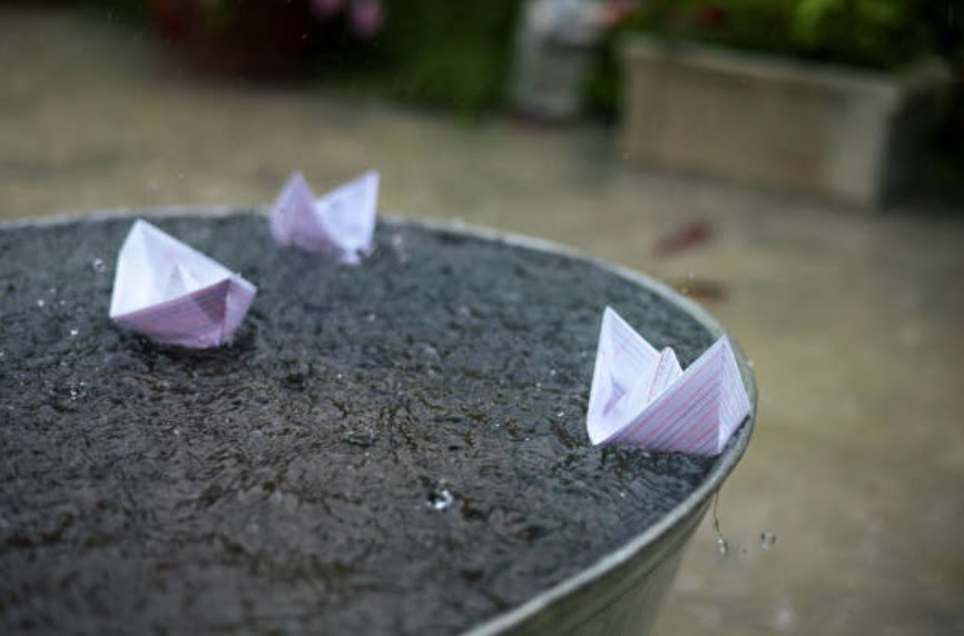 raining