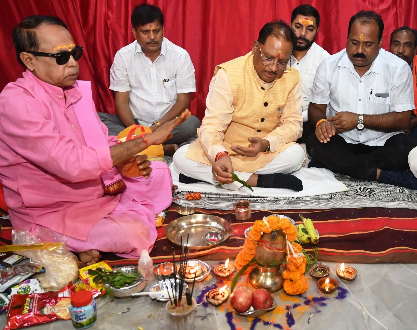 Chief Minister unveils Rs 8.55 crore development projects in Bagiya of Jashpur District