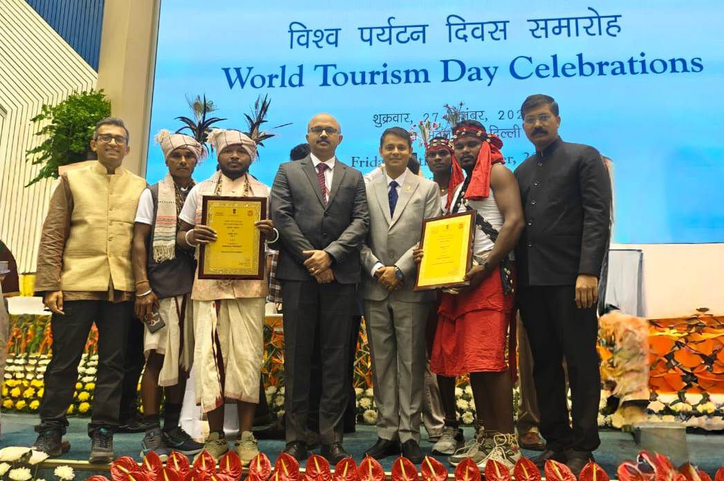 Chitrakot and Dhudmaras villages of Bastar received special honor on World Tourism Day