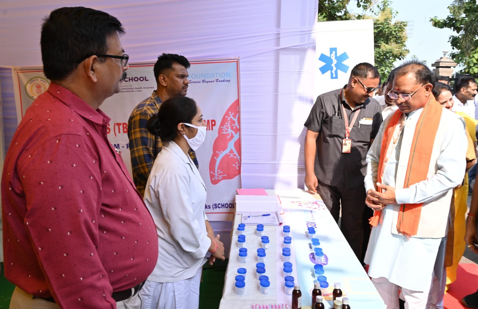 Chief Minister Shri Vishnu Deo Sai Showcases His Skill on the Potter’s Wheel, Crafting a Clay Bowl