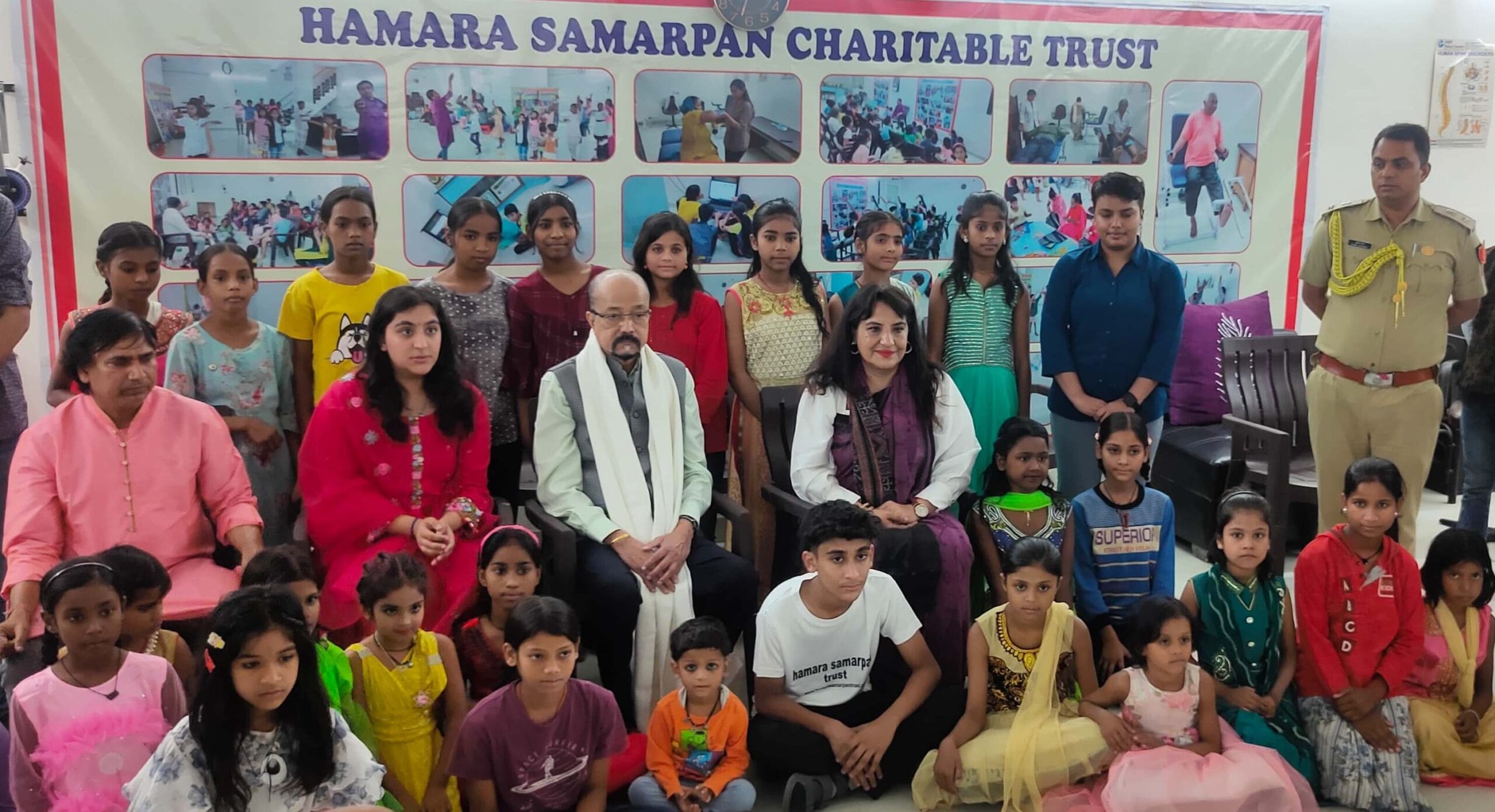 Governor Shri Deka appreciated the work of Hamara Samarpan Charitable Trust