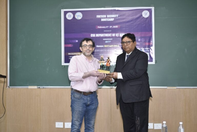 Mr. Prashant Mathur, CEO of IBITF, Delivered a Lecture on the Economics of FinTech at FinTech Security Bootcamp