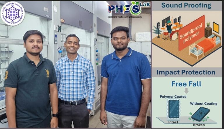 IIT Bhilai researchers engineered smart materials for unbreakable and soundproofing devices