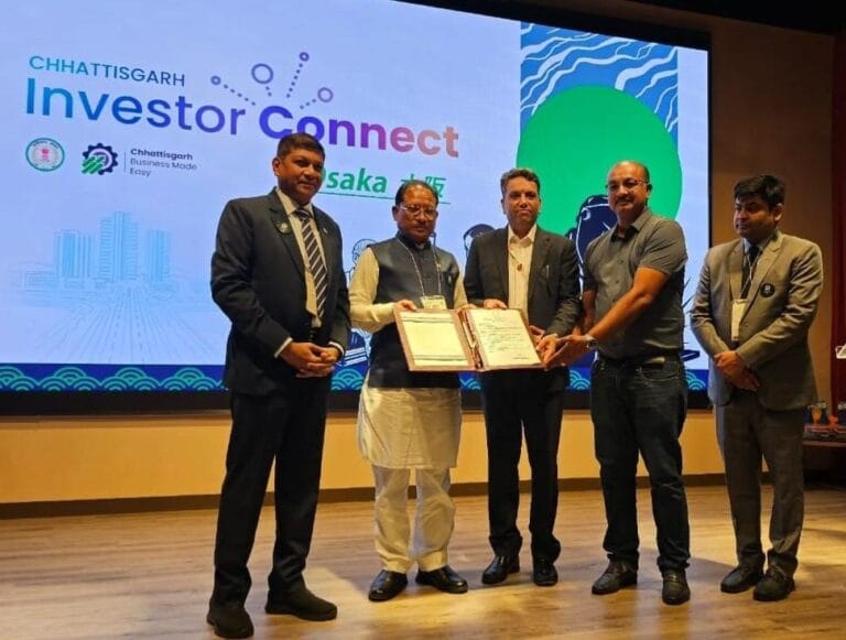 CM Vishnu Deo Sai Visits Chhattisgarh Pavilion: A Spectacular Showcase of State’s Culture and Prosperity at World Expo 2025