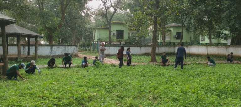 Cleanliness and tree plantation program in Barnawapara under Seva Pakhwada