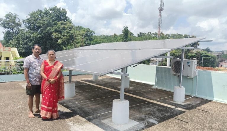 Mrs. Sonakunwar’s house illuminated under PM Suryaghar Yojana, electricity bill reduced to zero