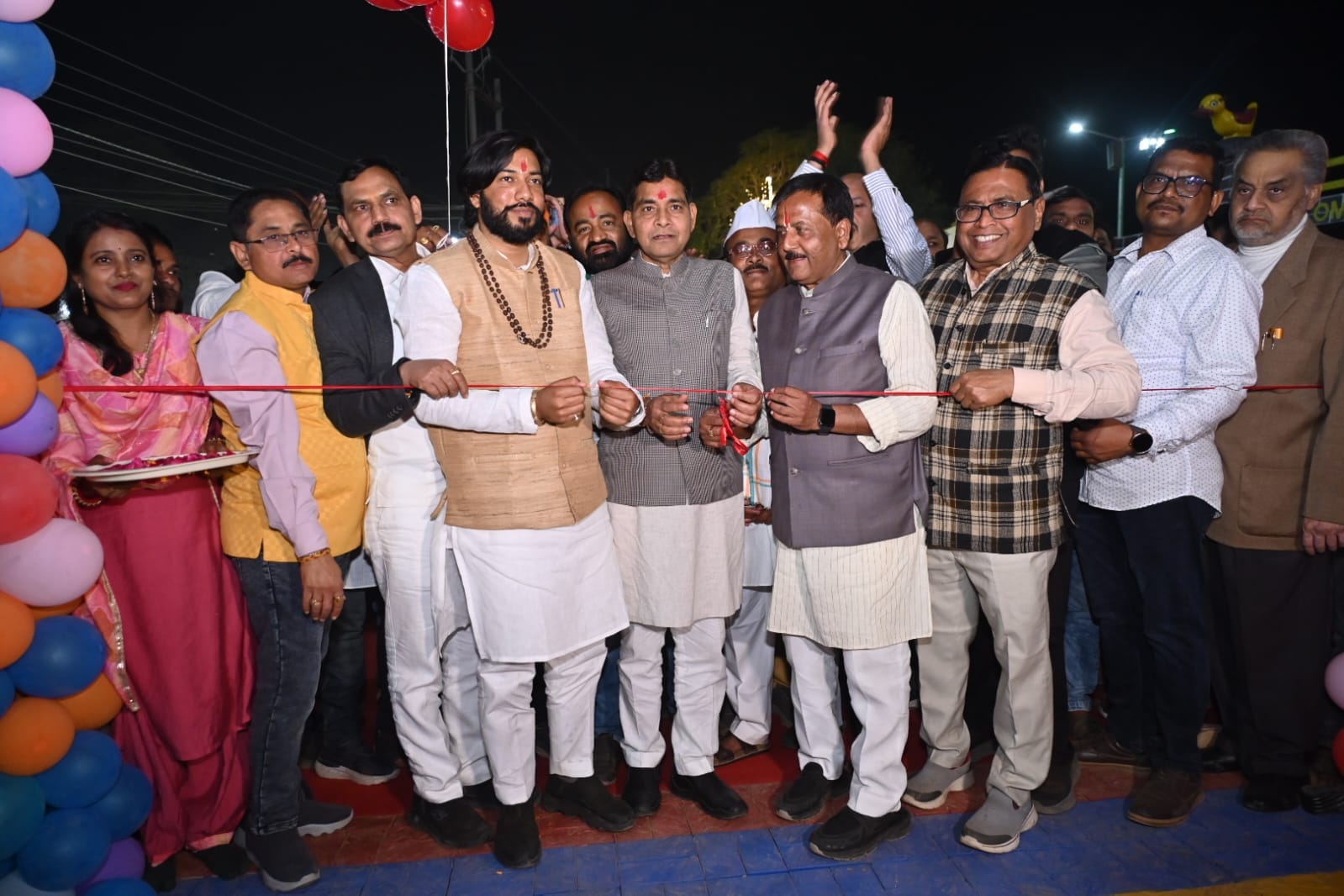 Inauguration of Chowpatty on the lines of Marine Drive in Balodabazar