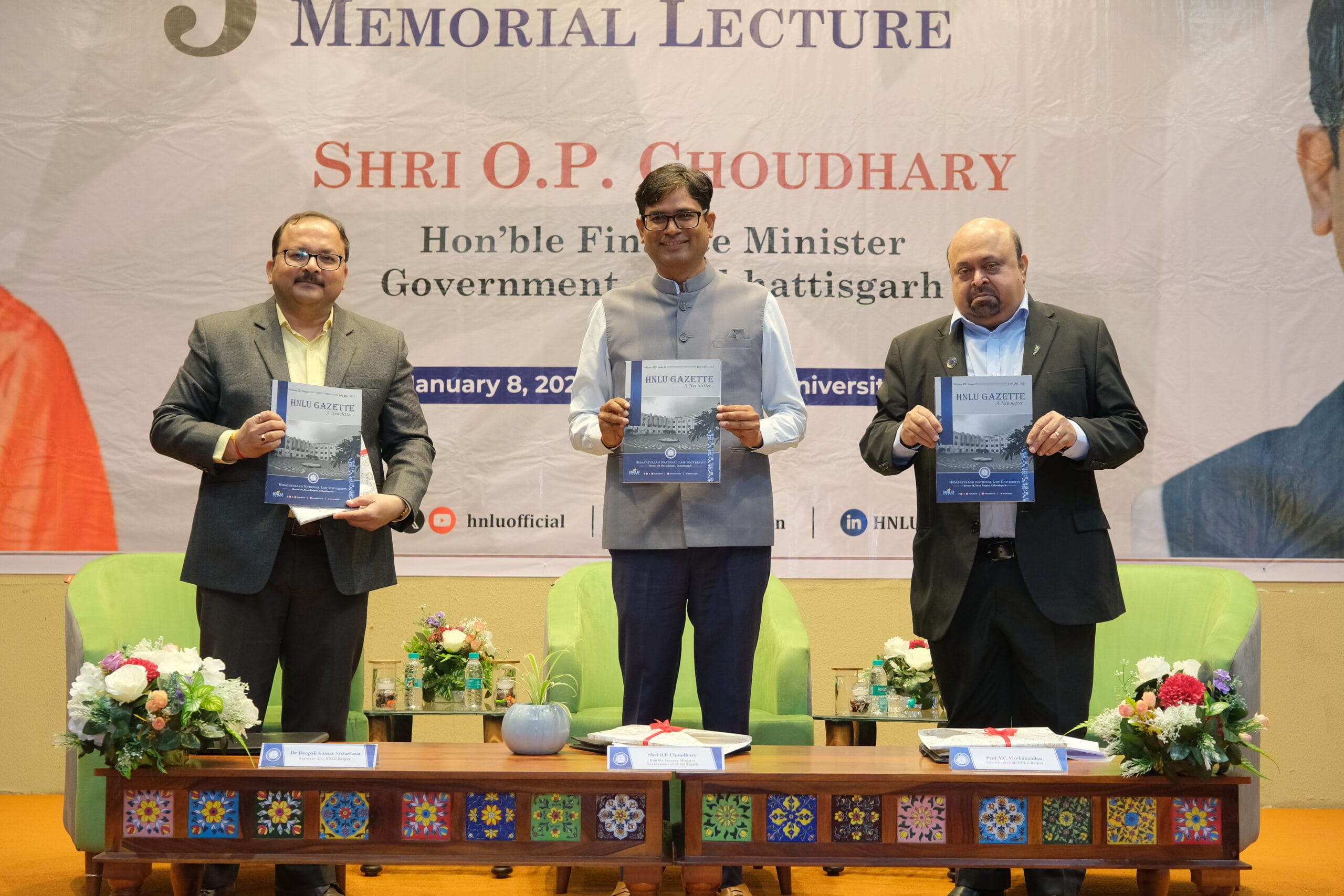 Hidayatullah National Law UniversityPress release