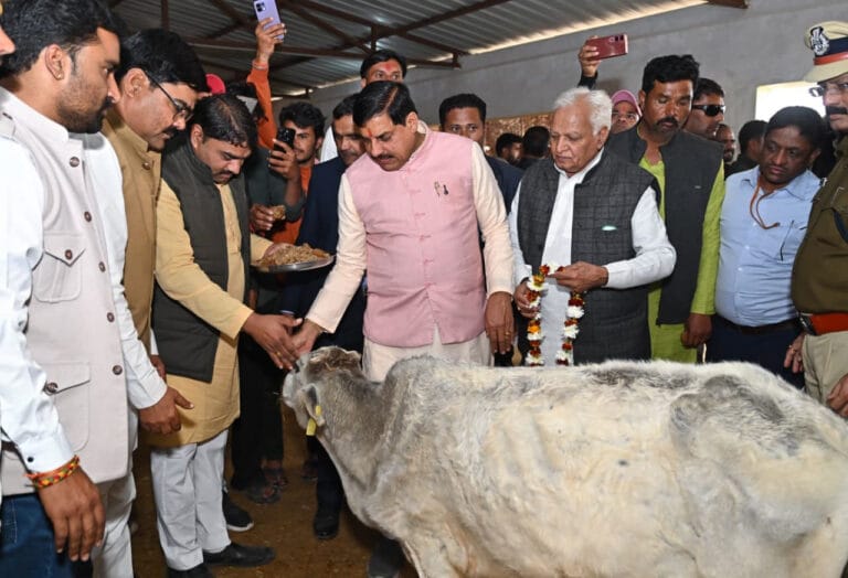 Chief Minister Dr. Yadav Attends Gram Sabha in Madhi Mahidpur Gram Panchayat