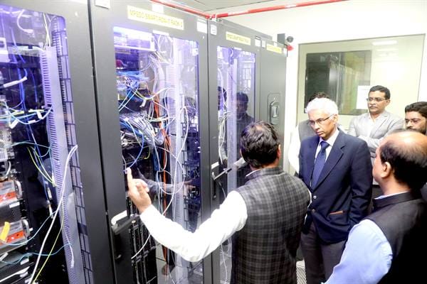 Chief Secretary Shri Jain visited the State Data Center