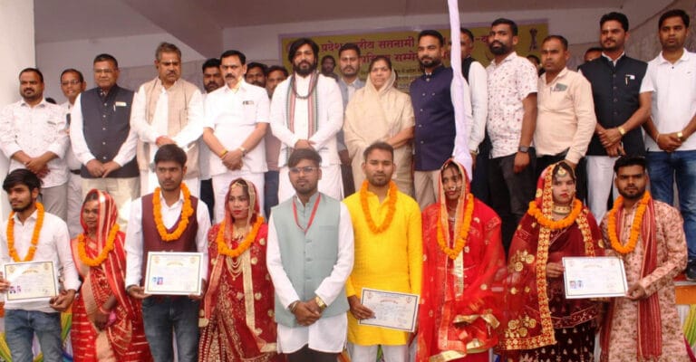 There is a need to shun extravagant spending and adopt with pride the simple marriage principles as preached by Baba Guru Ghasidas: Cabinet Minister Guru Khuswant Saheb