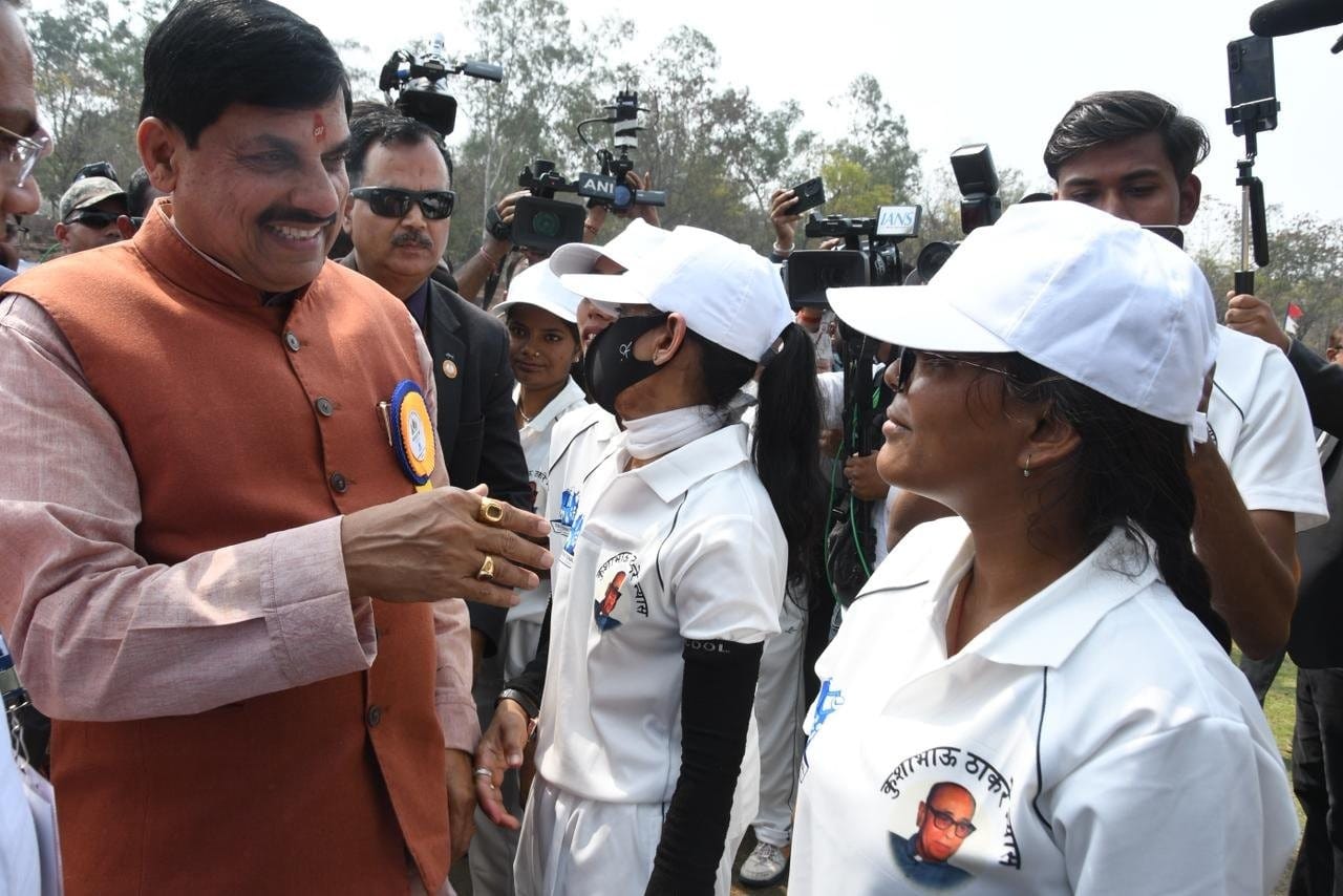 Chief Minister Dr. Mohan Yadav inaugurated the National Disabled Cricket Sports Festival-2026 “Not Out @ 100” in Bhopal