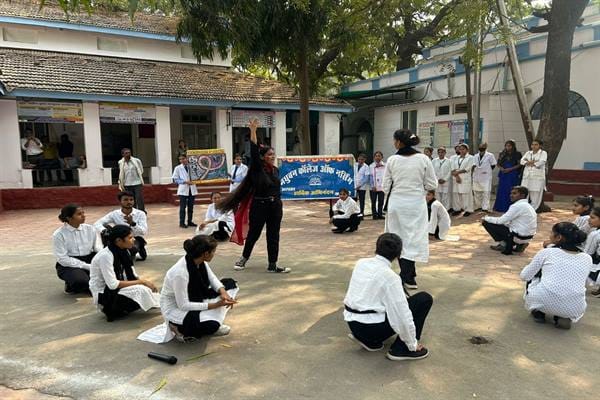 Awareness and screening program was organized at District Hospital Barwani on World Cancer Day.
