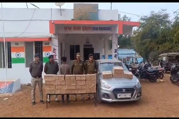 Madhya Pradesh Police takes effective action against illegal liquor manufacturing, transportation and sale