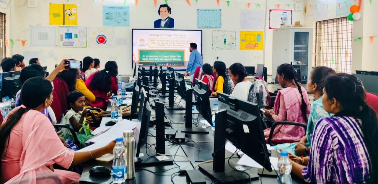  AI-based education begins in Pota Cabins of Sukma