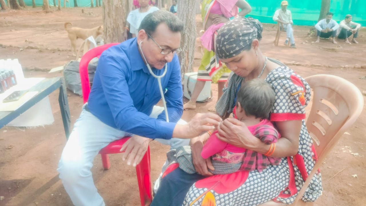 Health services reach remote villages of Narayanpur: 107 villagers receive treatment