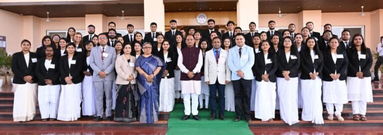 Trainee judges will play an important role as the third pillar of democracy: Chief Minister Shri Sai