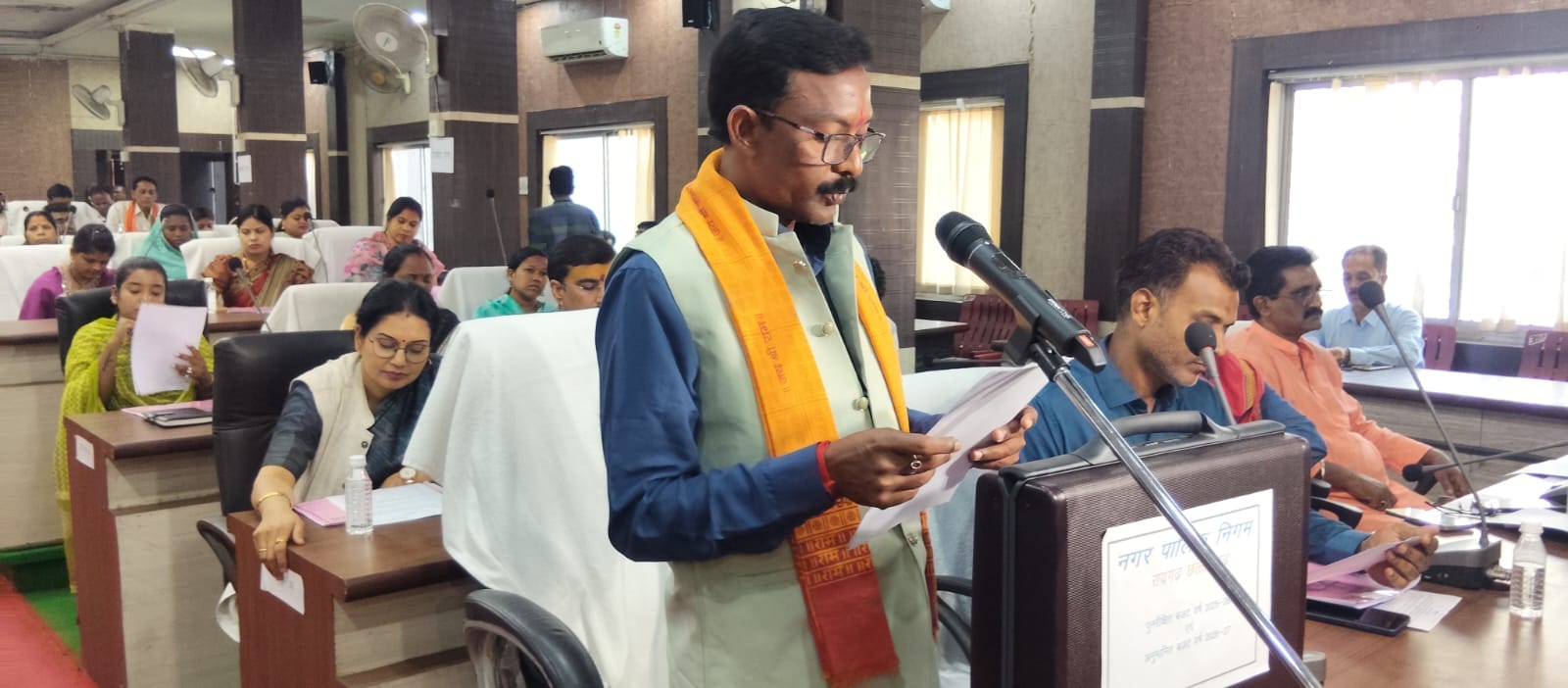 City Government Presents Budget Exceeding ₹480 Crore, Projecting a Surplus of Over ₹22 Crore