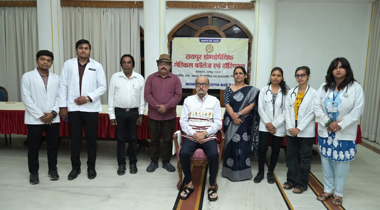 Homeopathic health check-up camp organised at Lok Bhavan