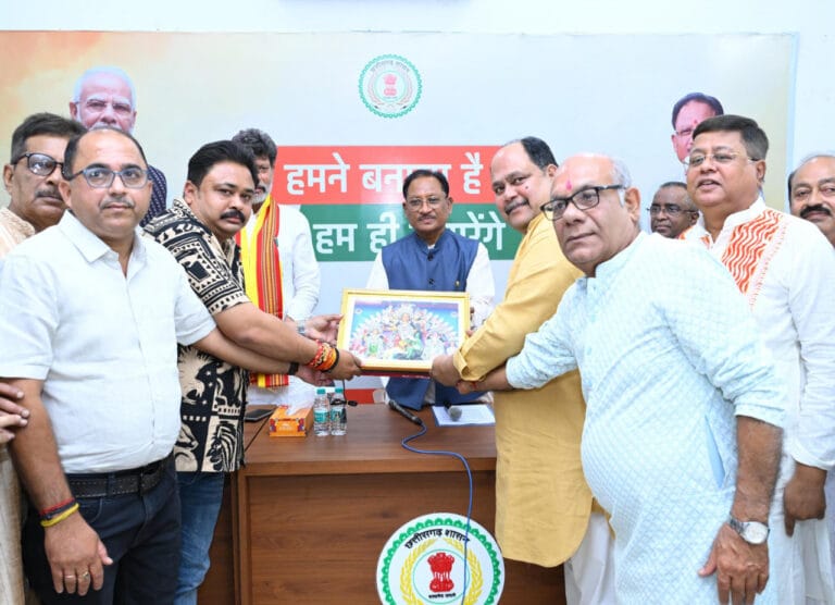  Chief Minister Shri Vishnudev Sai participated in the Bengali New Year get-together.