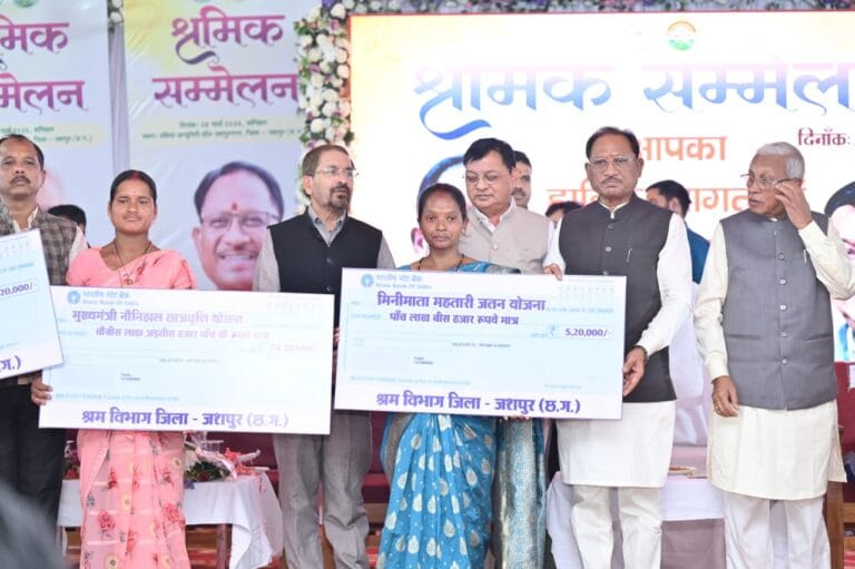  Special on May 1, International Labour Day: Work for every hand, respect for every worker: Vishnu Dev Government’s commitment