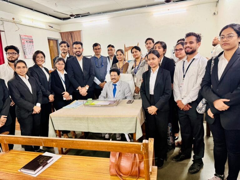 Press Report on Educational Visit to National Lok AdalatOn 14 March 2026, an educational visit to the National Lok Adalat was organized for the students of the Law Department of MATS University, MATS Law School, Raipur. The purpose of the visit was to provide students with practical exposure to the functioning of alternative dispute resolution mechanisms within the Indian judicial system