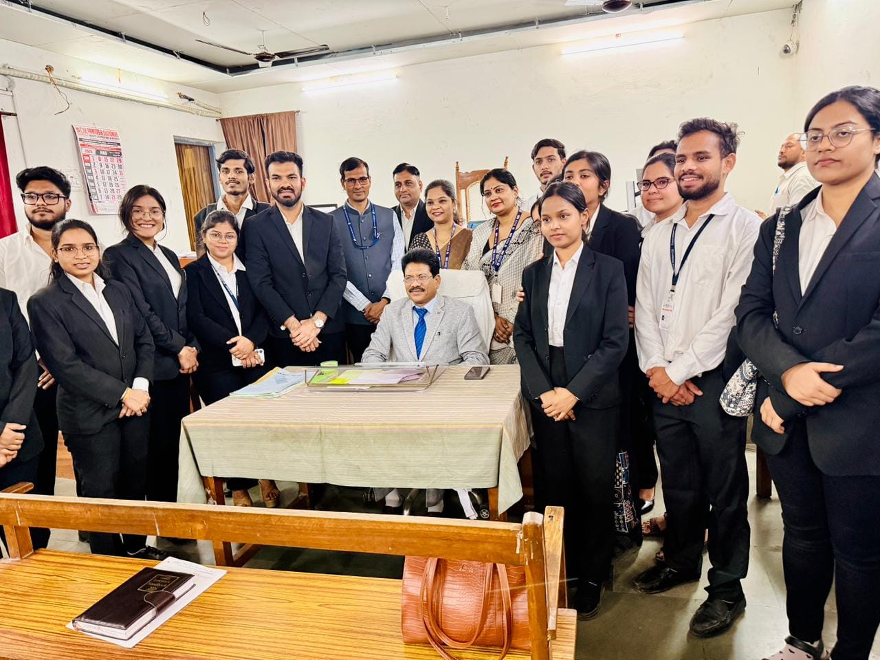 Press Report on Educational Visit to National Lok AdalatOn 14 March 2026, an educational visit to the National Lok Adalat was organized for the students of the Law Department of MATS University, MATS Law School, Raipur. The purpose of the visit was to provide students with practical exposure to the functioning of alternative dispute resolution mechanisms within the Indian judicial system