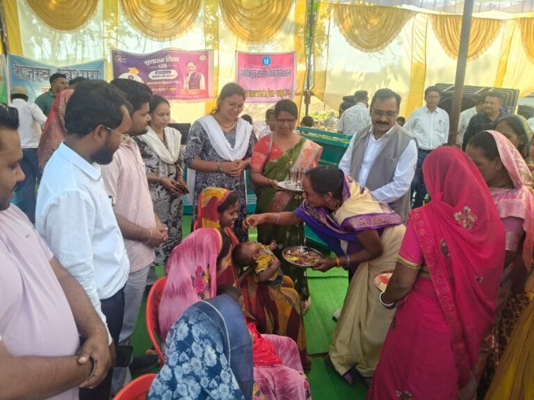 Good Governance Festival 2026: Annaprashan and baby shower programs organized at Khuntitoli camp