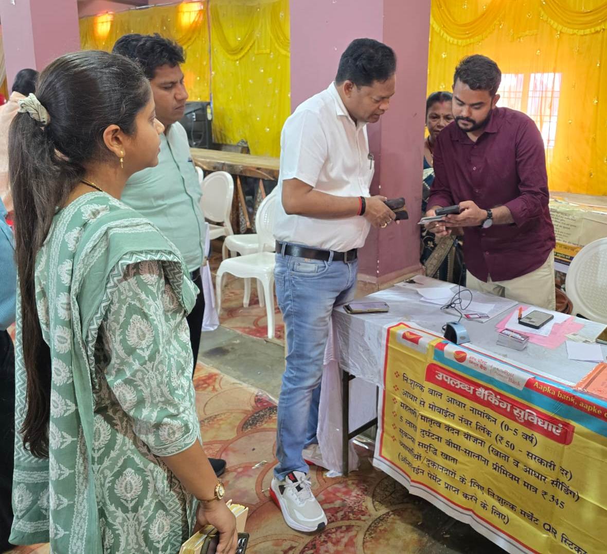  Initiative for solution in Sushasan Tihar, crowd gathered in the camp