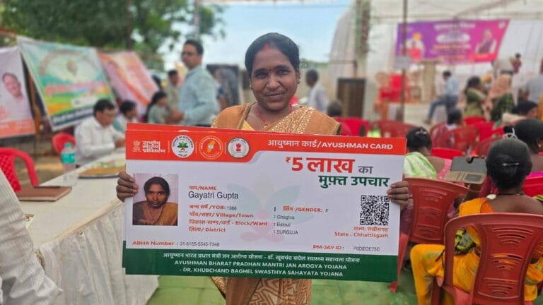 Gayatri Gupta gets the gift of health security from Good Governance Festival 2026