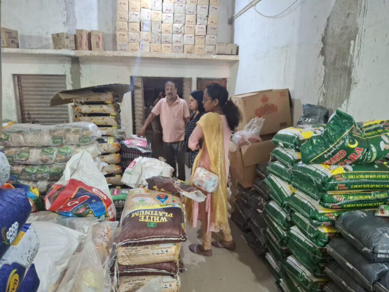 Intensive inspection of food establishments in Kunkuri under the campaign ‘Right Medicine-Pure Diet’