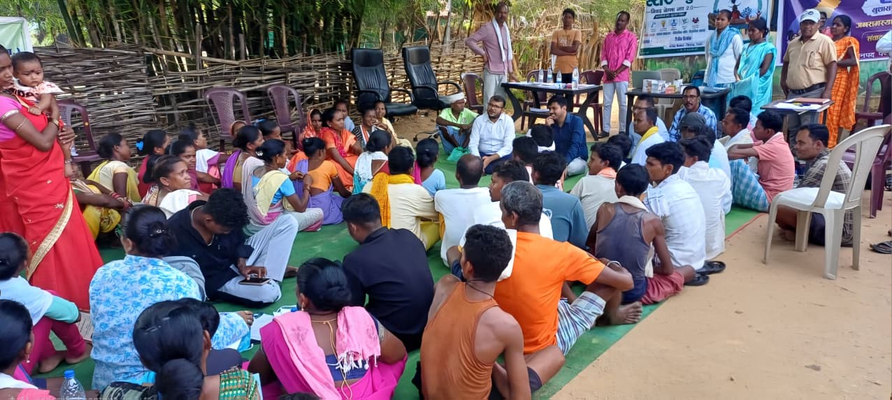 Good Governance Festival 2026: Chaupals were set up under trees in remote villages of Sukma district, problems were resolved on the spot.