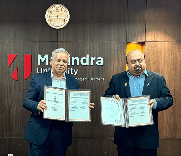 Mahindra University and H.N.LU sign MoU, giving new dimension to legal education and research
