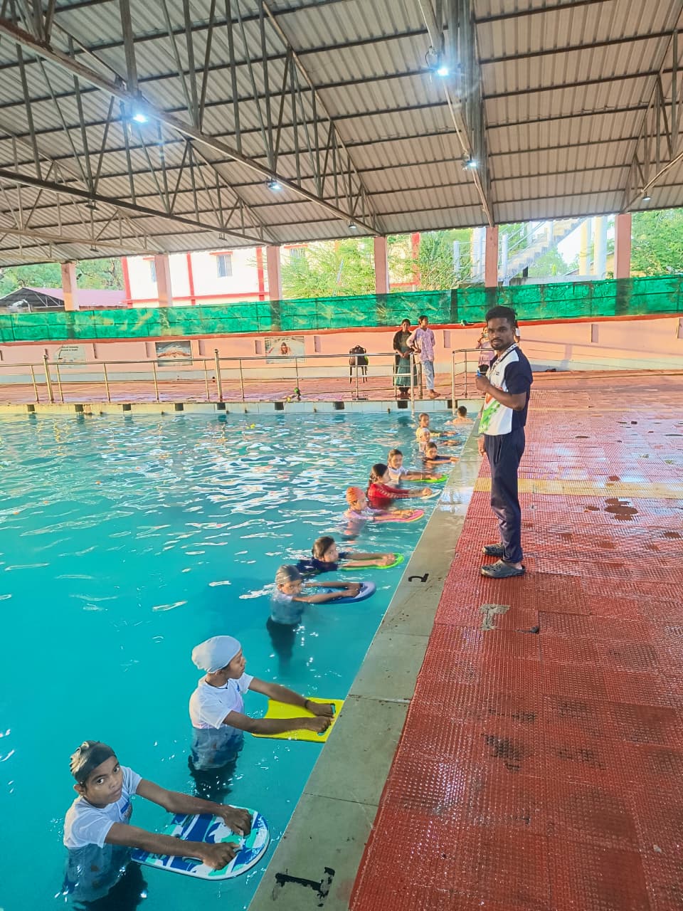  From mountains and forests to swimming pools – a summer sports training camp is giving new wings to the dreams of Baiga children.