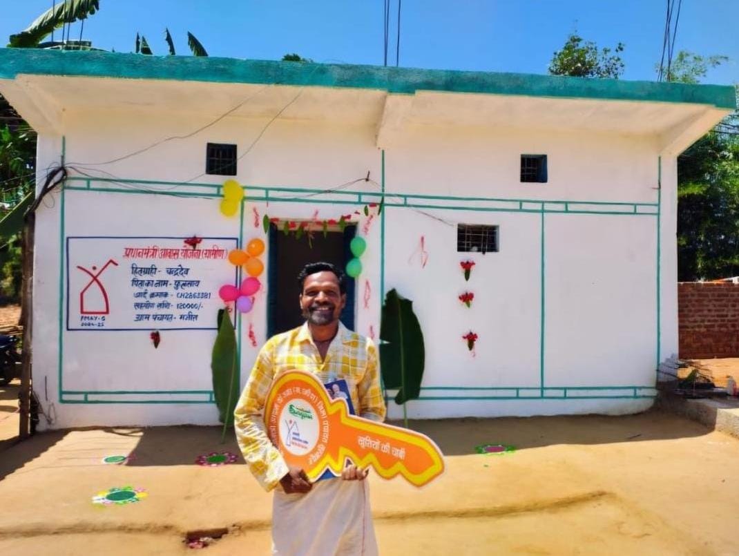 ‘When dreams found their address: Pradhan Mantri Awas Yojana brought a new ray of happiness in the life of Shri Chandradev’