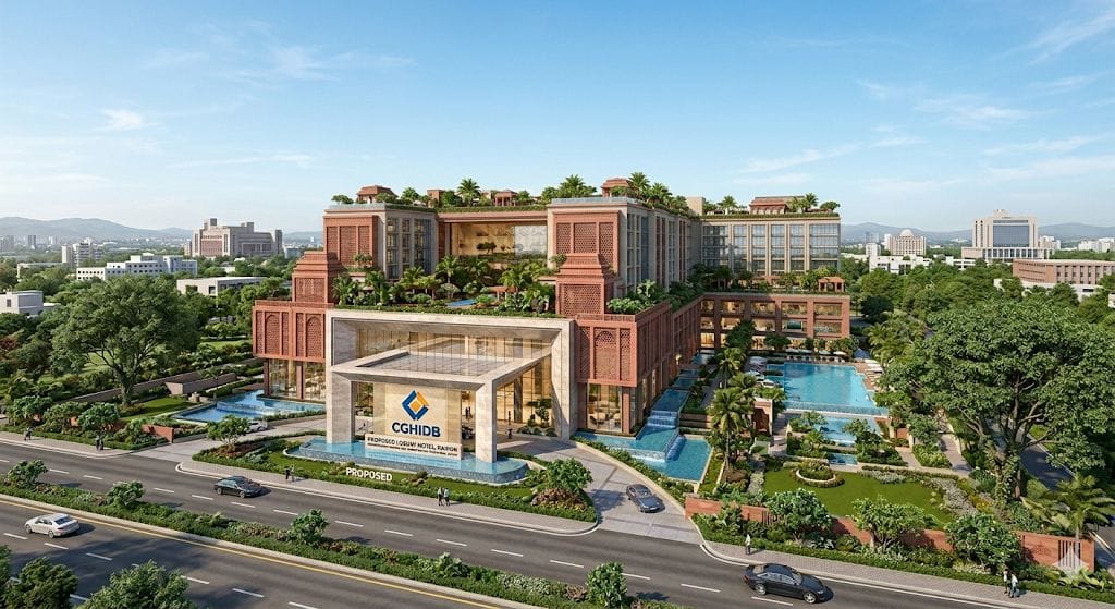 A world-class hospitality and wellness centre will be developed in Raipur; a project proposed on PPP model for upgradation of Queens Club of India.