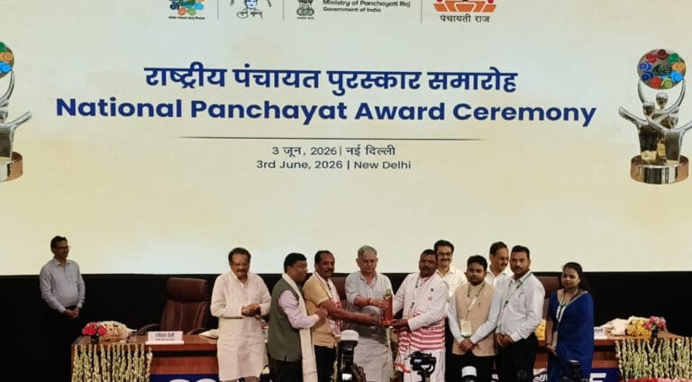  ‘Jashpur’s Sardih shines at the national level, ranks third in the country in the clean and green village category’