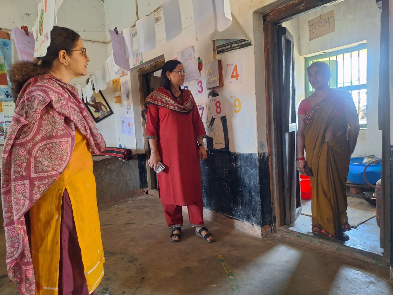 Special focus on nutrition and quality in Anganwadi centres