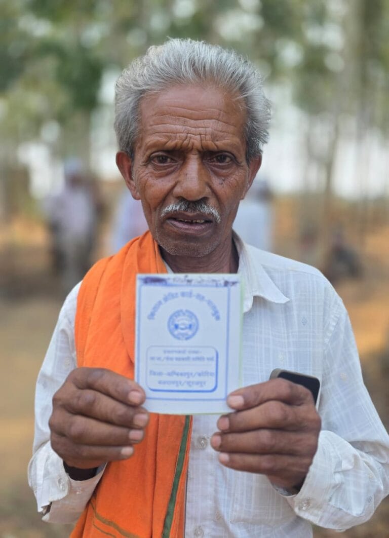 Farmer Nirmal Ram gets financial support from Sushasan Tihar, gets Kisan Credit Card