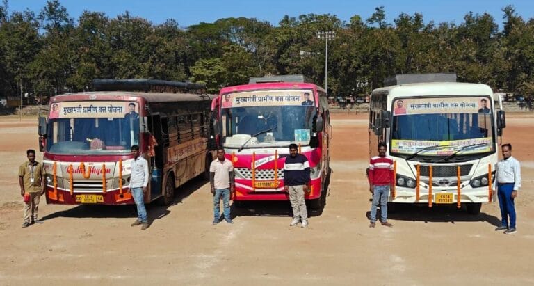 Chief Minister Rural Bus Scheme increases mobility in Jashpur villages