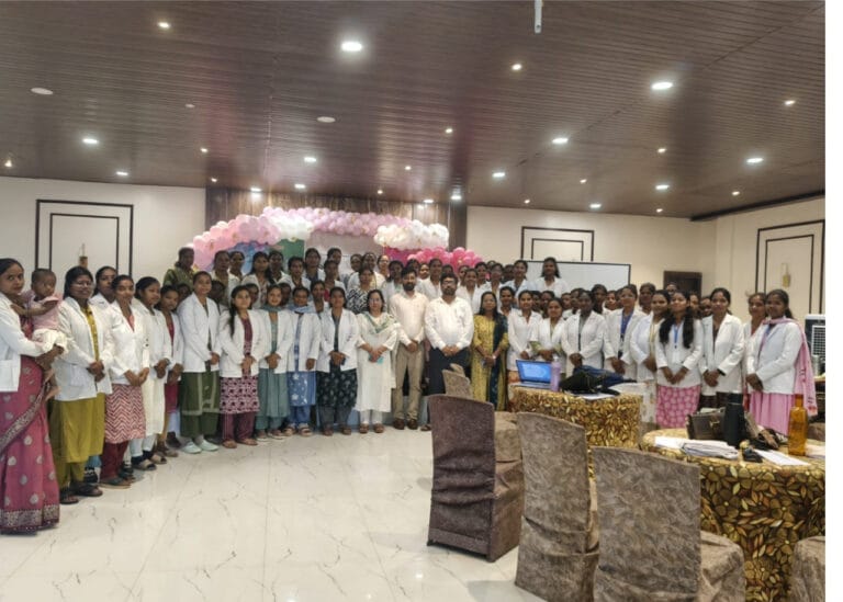 Special orientation program for health workers in Jashpur for timely identification and treatment of childhood diabetes