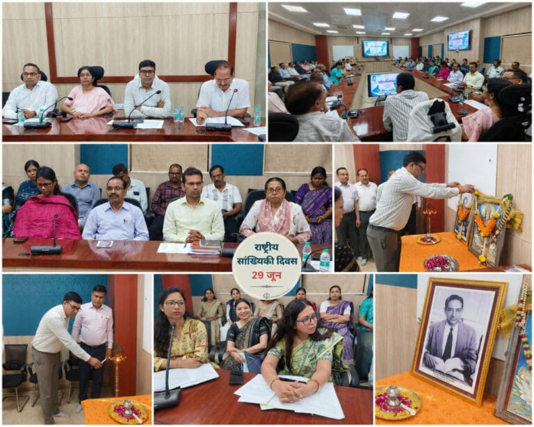  On National Statistics Day, discussions were held on the importance of evidence-based policy making and quality data.
