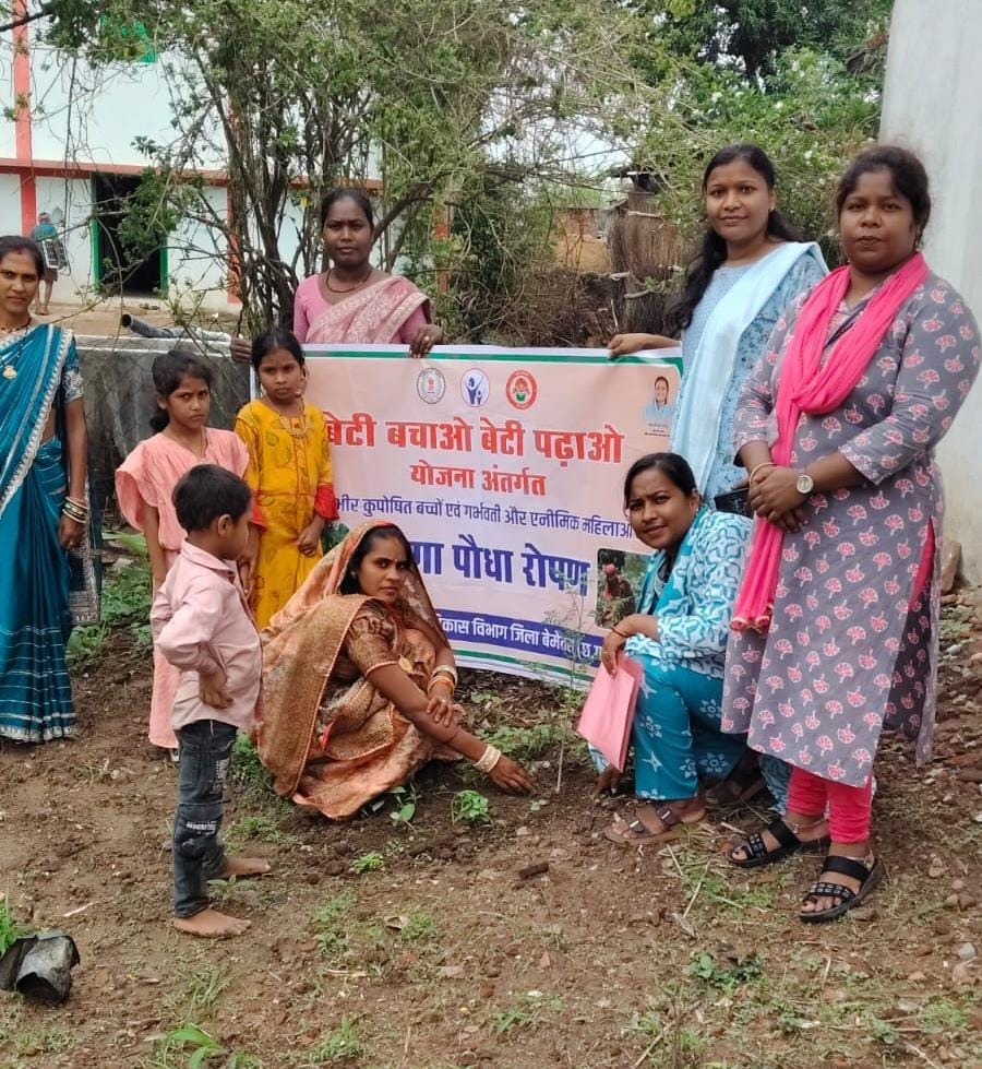 A unique initiative towards malnutrition-free Chhattisgarh: Planting moong saplings will spread the message of nutrition to every household