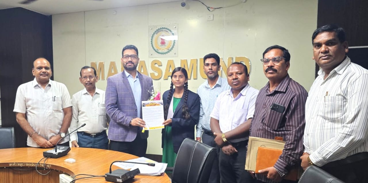 Mahasamund student Ragini Sahu selected at national level for International Moon Mission