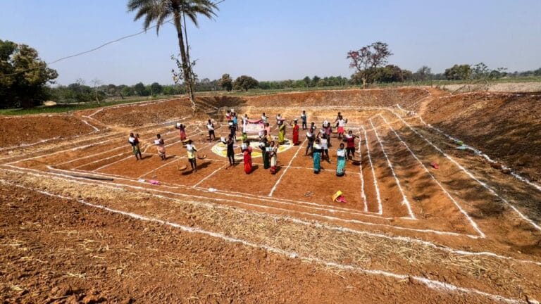 Construction of pond changed the fate of Bastar farmer Sondhar.
