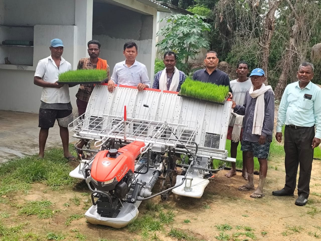 Good Governance Festival-2026: Farmer’s demand resolved promptly, received a seedling planting machine on subsidy