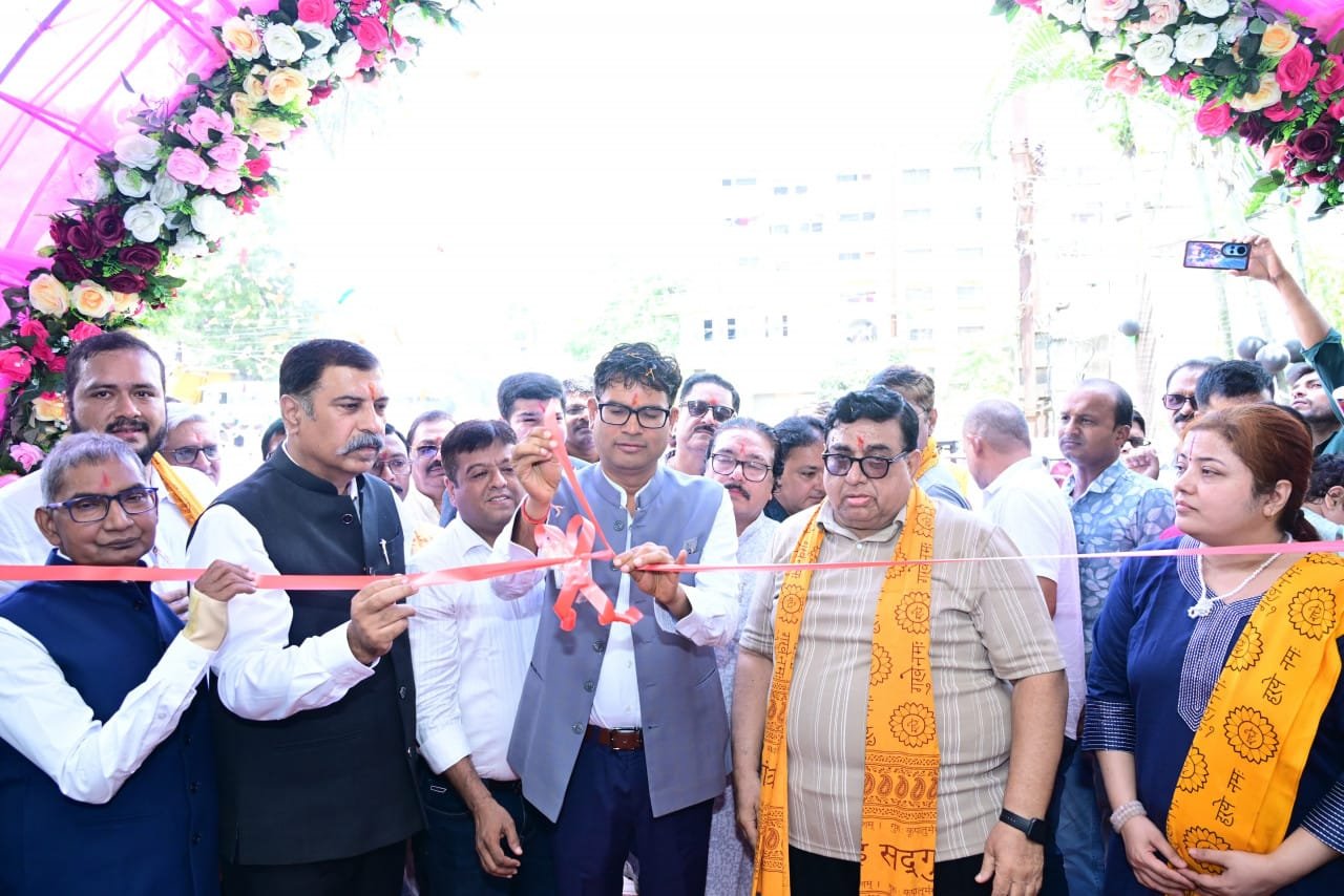 Finance Minister Shri OP Choudhary inaugurated GK Electric Showroom